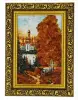 Artikelbild 1 des Artikels “Bernsteinbild „Landschaft mit Kirche“ “
