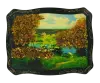Artikelbild 1 des Artikels “Bernsteinbild „Landschaft mit Seeblick“ “