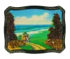 Artikelbild 1 des Artikels “Bernsteinbild „Landschaft mit Weg“ “