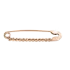 Product image 1 of the product “Brooch “Safety Pin with Row of Balls” in 585 Rose Gold ”