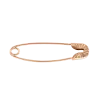 Product image 1 of the product “Brooch “Safety Pin with Grooved Head” in 585 Rose Gold ”