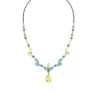 Product image 1 of the product “Necklace “Marquise Stones in a Row” in 925 Sterling Silver with Cubic Zirconia ”