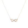 Product image 1 of the product “Necklace “Infinity” in 585 Rose Gold with Diamonds ”