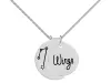Artikelbild 1 des Artikels “Collier „Zwei Scheiben „Wings“ aus 925 Silber “
