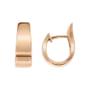 Artikelbild 1 des Artikels “Creolen „Breite glatte Klappcreolen“ aus 585 Rotgold “