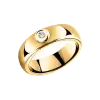 Artikelbild 1 des Artikels “Damenring „Breit mit Stein“ aus 585 Gelbgold mit Brillanten “