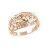 Artikelbild 1 des Artikels “Damenring „Durchbrochen mit Blattmuster“ aus 585 Rotgold “