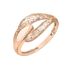 Artikelbild 1 des Artikels “Damenring „Durchbrochen mit Rautenmuster“ aus 585 Rotgold “