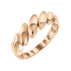Product image 1 of the product “Women's Ring “Twisted Rope” in 585 Rose Gold ”