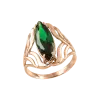 Artikelbild 1 des Artikels “Damenring „Marquise im Wellenmuster“ aus 585 Rotgold mit Zirkonia “