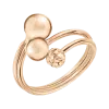 Artikelbild 1 des Artikels “Damenring „Offen mit drei Kugeln“ aus 585 Rotgold “