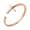 Artikelbild 1 des Artikels “Damenring „Offenes Kreuz“ aus 585 Rotgold “