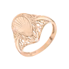 Artikelbild 1 des Artikels “Damenring „Oval mit Strahlenmuster“ aus 585 Rotgold “