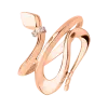 Artikelbild 1 des Artikels “Damenring „Schlange“ aus 585 Rotgold mit Zirkonia “