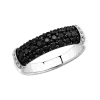 Product image 1 of the product “Women's Ring “Black Pavé” in 925 Sterling Silver with Cubic Zirconia ”