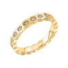Artikelbild 1 des Artikels “Damenring „Sechsecke mit Steinen“ aus 585 Gelbgold mit Zirkonia “