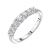 Product image 1 of the product “Women's Ring “Seven Stones” in 925 Sterling Silver with Cubic Zirconia ”