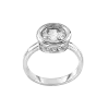 Product image 1 of the product “Women's Ring “Solitaire in Bezel Setting” in 925 Sterling Silver with Cubic Zirconia ”