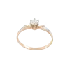 Artikelbild 1 des Artikels “Damenring „Solitär mit Steinschultern“ aus 585 Rotgold mit Zirkonia “