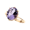 Product image 1 of the product “Women's Ring “Oval Solitaire in Prongs” in 585 Rose Gold with Amethyst ”