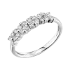 Product image 1 of the product “Women's Ring “Stone Cluster” in 925 Sterling Silver with Cubic Zirconia ”