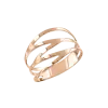 Product image 1 of the product “Women's Ring “Openwork Zigzag” in 585 Rose Gold ”