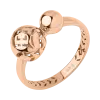 Artikelbild 1 des Artikels “Damenring „Zwei Kugeln“ aus 585 Rotgold “