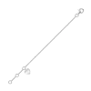 Product image 1 of the product “Anklet “Heart” in 925 Sterling Silver ”