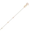 Artikelbild 1 des Artikels “Fußkette „Kugeln“ aus 585 Rotgold “