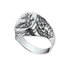 Artikelbild 1 des Artikels “Herrenring „Georg mit Doppeladler“ aus 925 Silber “