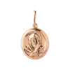 Artikelbild 1 des Artikels “Ikonen-Anhänger „Gottesmutter oval“ aus 585 Rotgold “