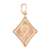 Product image 1 of the product “Icon Pendant “Rhombus” in 585 Rose Gold ”