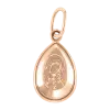 Artikelbild 1 des Artikels “Ikonen-Anhänger „Tropfen“ aus 585 Rotgold “