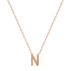 Product image 1 of the product “Chain “Letter “N”” in 585 Rose Gold ”