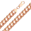 Artikelbild 1 des Artikels “Kette „Doppelpanzerkette“ aus 585 Rotgold, Breite 9,0 mm “