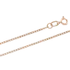 Product image 1 of the product “Curb Chain in 585 Rose Gold, Width 1.3 mm 50 cm”