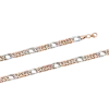 Artikelbild 1 des Artikels “Kette „Panzerkette mit Weißgold“ aus 585 Bicolor-Gold, Breite 6 mm “