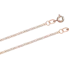 Product image 1 of the product “Narrow Curb Chain in 585 Rose Gold, Width 1.56 mm 50 cm”