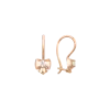 Artikelbild 1 des Artikels “Kinder-Ohrringe „Schleife“ aus 585 Rotgold mit Zirkonia “