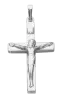 Artikelbild 1 des Artikels “Kreuz-Anhänger „Mit Kruzifix“ aus 925 Silber, Höhe 30 mm “