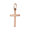 Artikelbild 1 des Artikels “Kreuz-Anhänger „Schlicht mit Perlrand“ aus 585 Rotgold “