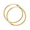 Product image 1 of the product “Earrings “Smooth Hoops” in 585 Yellow Gold, Ø 25 mm ”