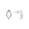 Product image 1 of the product “Earrings “Navette” in 925 Sterling Silver with Quartz ”