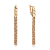 Product image 1 of the product “Earrings “Tassels with Curb Chain” in 585 Rose Gold ”