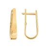 Artikelbild 1 des Artikels “Ohrringe „Schmal glatt“ aus 585 Gelbgold “