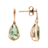 Product image 1 of the product “Earrings “Teardrop” in 585 Rose Gold with Amethyst ”