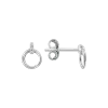 Artikelbild 1 des Artikels “Ohrstecker „Doppelring“ aus 925 Silber mit Zirkonia “