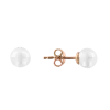 Artikelbild 1 des Artikels “Ohrstecker „Einzelperle“ aus 585 Rotgold mit Perlen “