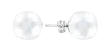Product image 1 of the product “Stud Earrings “Single Pearl” in 925 Sterling Silver with Pearls, Ø 11 mm ”