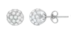 Artikelbild 1 des Artikels “Ohrstecker „Kugel mit Steinbesatz“ aus 925 Silber mit Zirkonia “